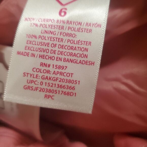 Unicorn pink leather/denim set sz 6 - Picture 5 of 6